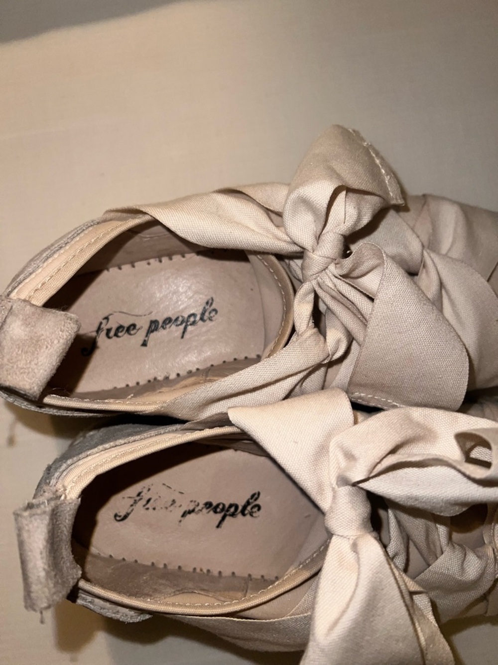 Free People Chapmin Espadrille Sneakers - Sz 37 (6 1/2) - Picture 6 of 7